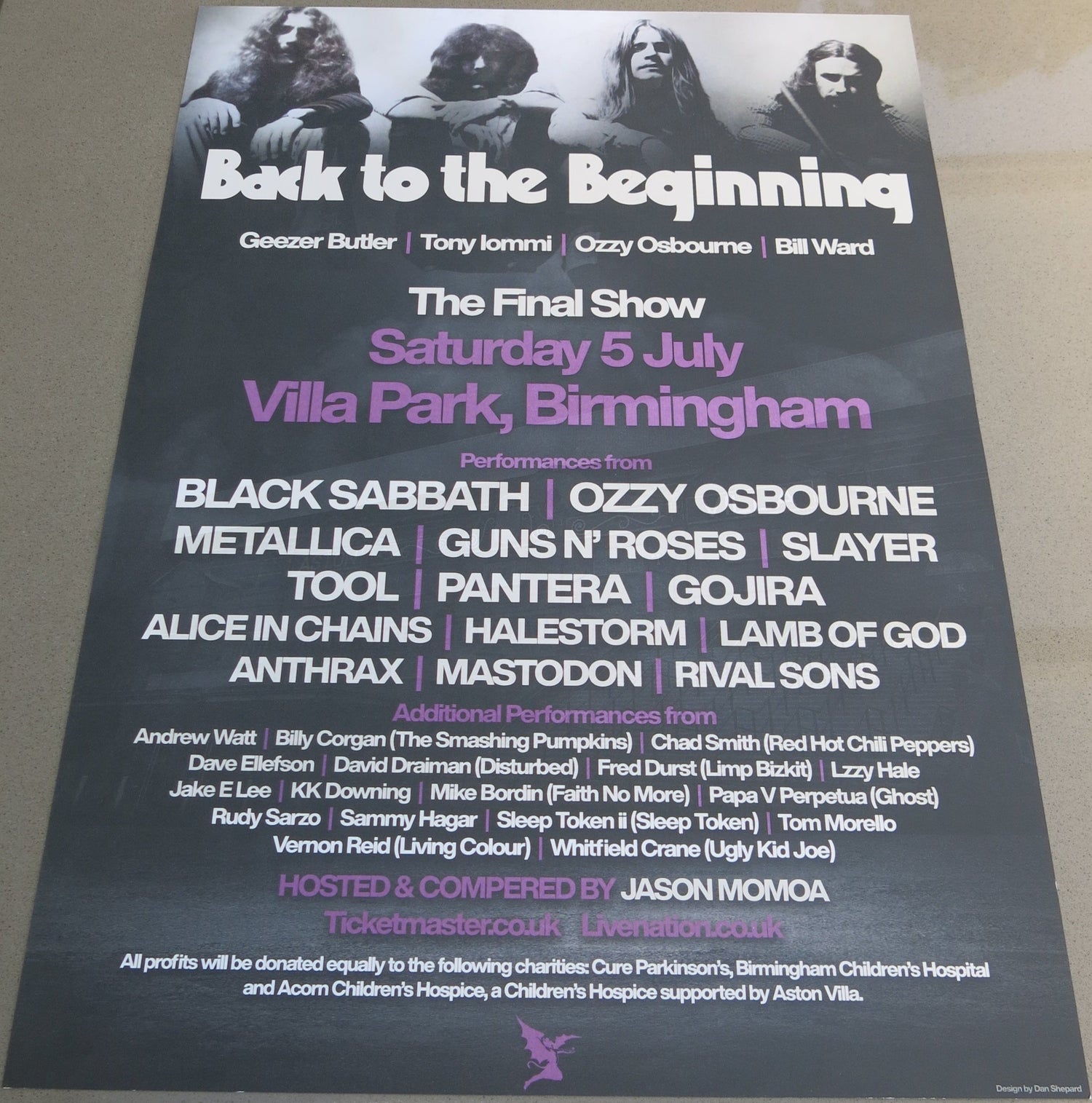 Back to the Beginning with Black Sabbath featuring Ozzy Osbourne
